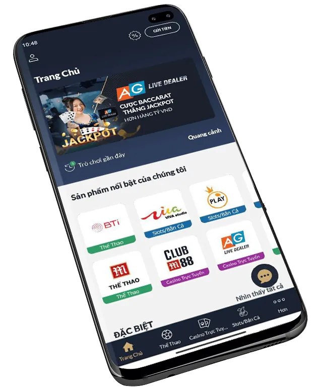 Bước 4: Chọn game máy đánh bạc và chơi